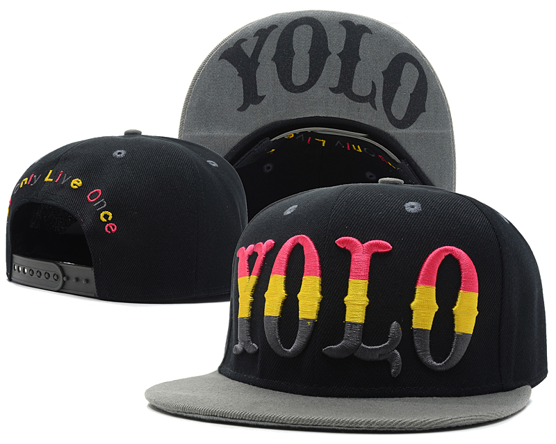 YOLO Snapback Hat #14